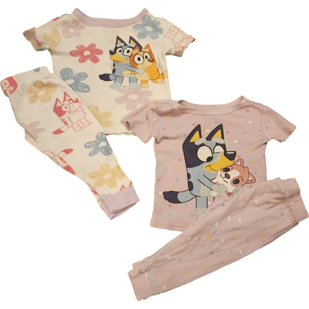 Bluey 2T set of pajamas